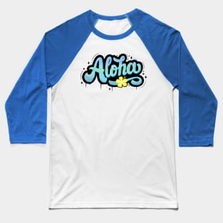 Summer, sun, beach, Aloha Baseball T-Shirt